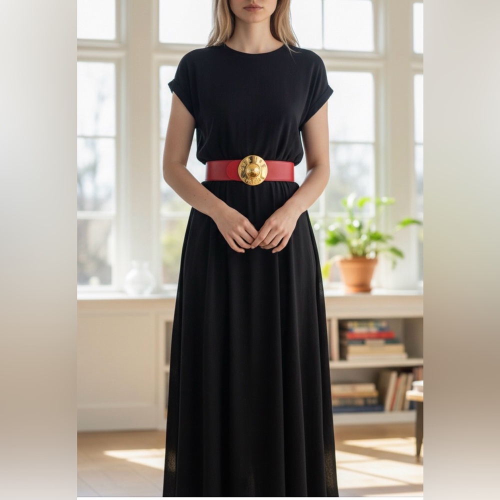 CELINE Star Ball Leather Belt- 70 ππ₯β€οΈ - Picture 5 of 14